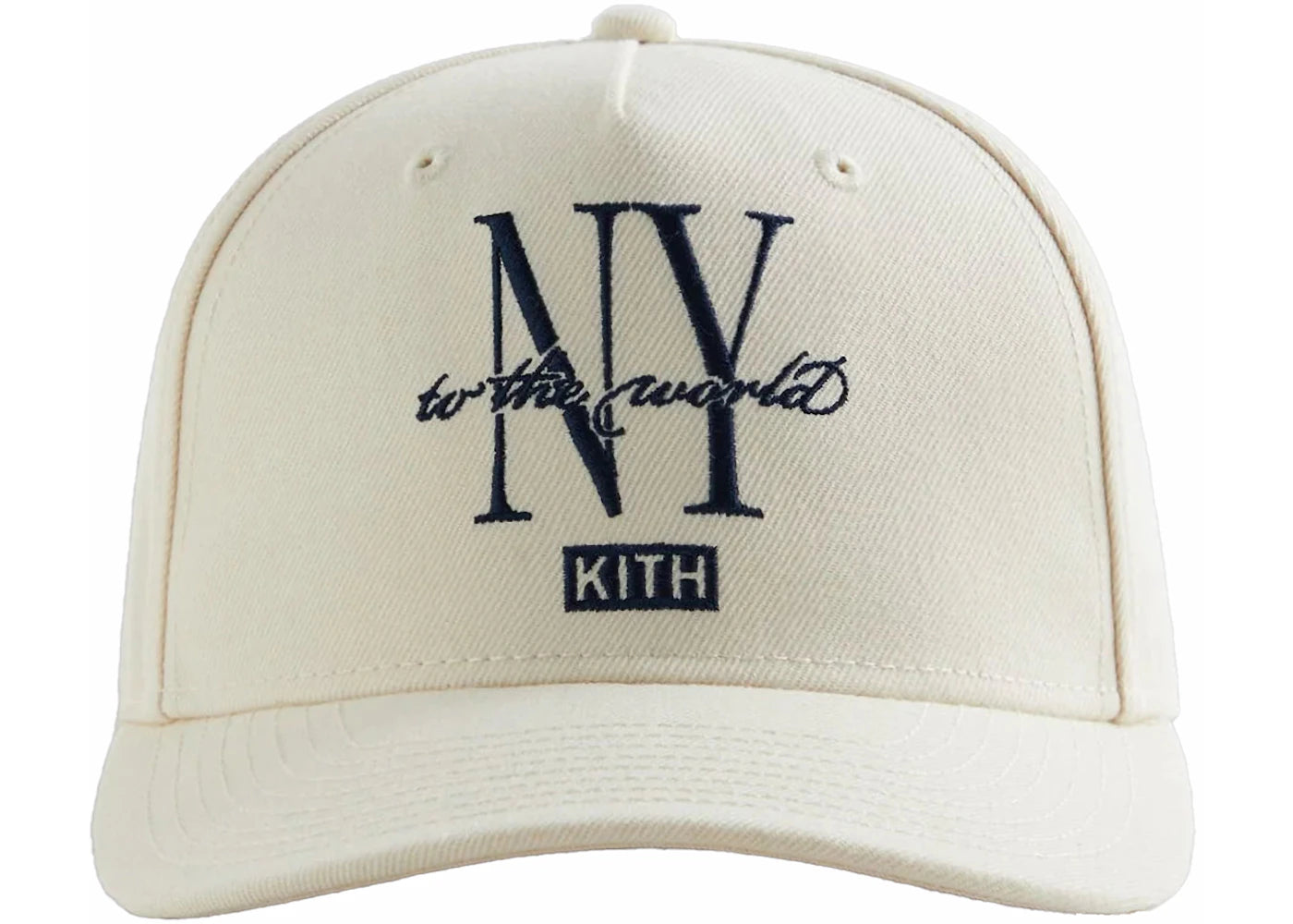 Kith Gwynn Pinch Crown Snapback Hat Sandrift
