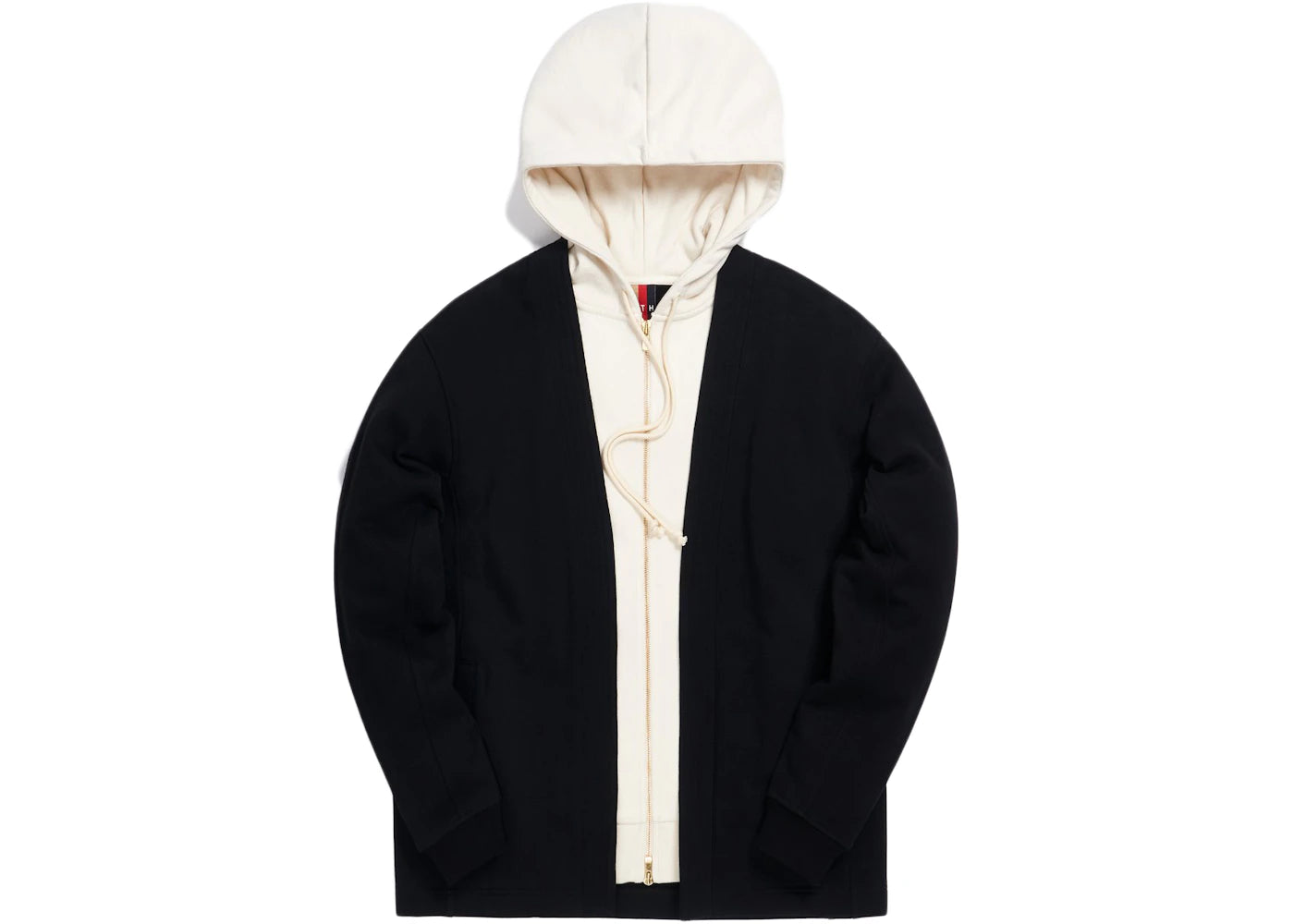 Kith Haori Zip-Up Hoodie Black