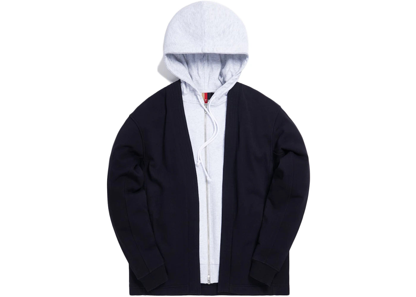 Kith Haori Zip-Up Hoodie Navy