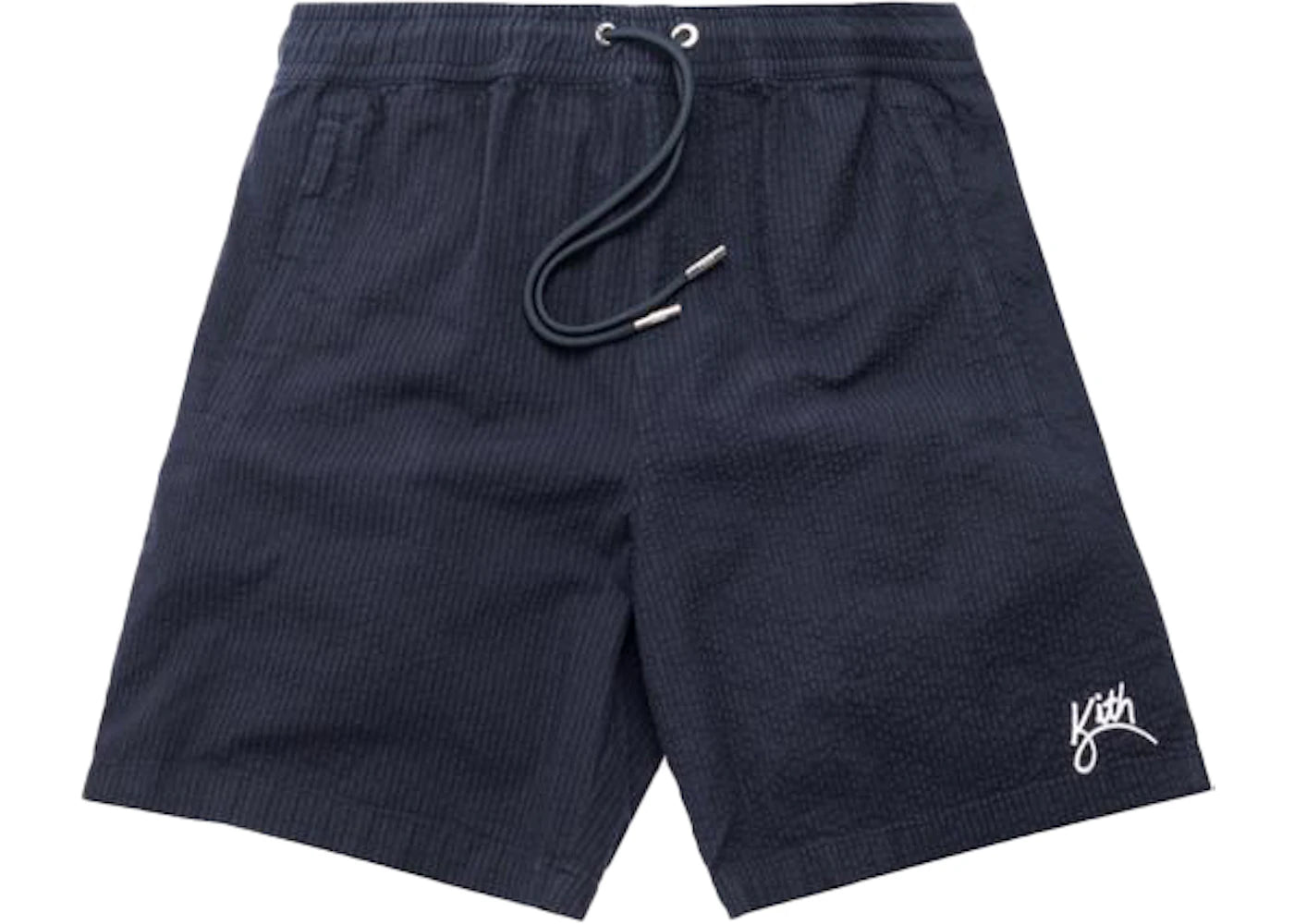 Kith Hardaway Seersucker Shorts Navy