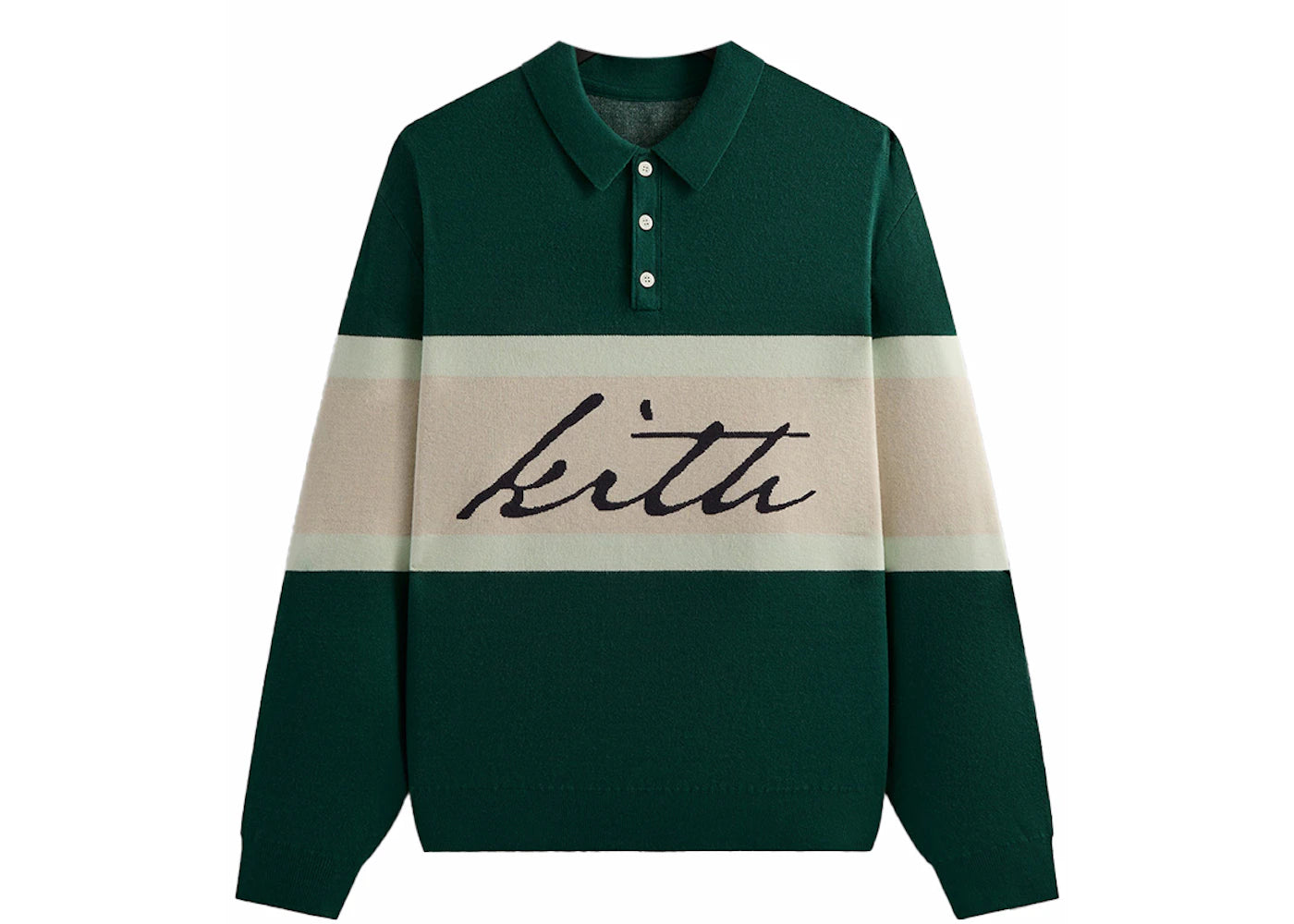 Kith Harmon Rugby Pullover Algae