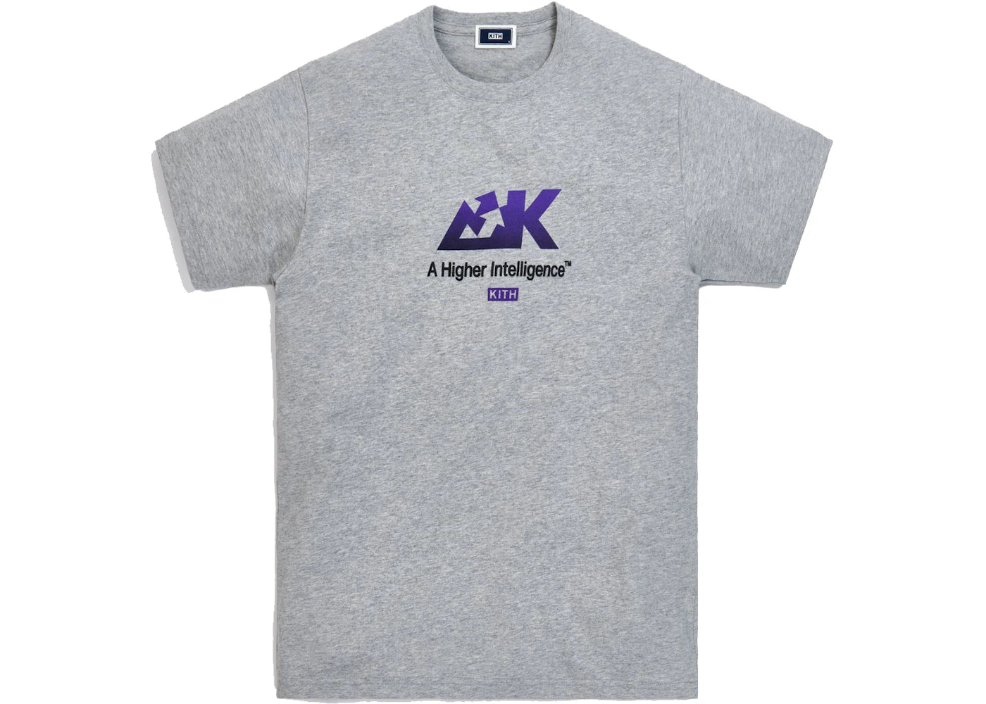 Kith Higher Intelligence Tee Heather Grey