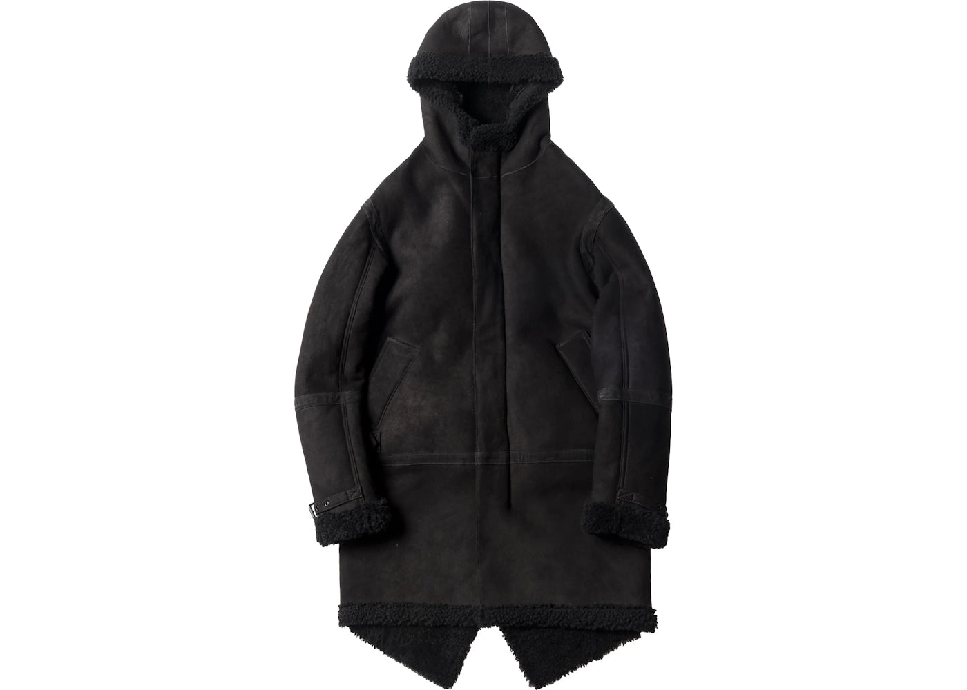 Kith Hilldale Shearling Parka Black