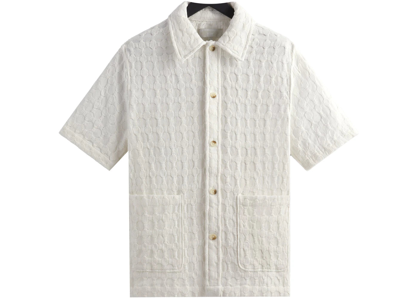 Kith Honeycomb Dobby Boxy Collared Overshirt Skill
