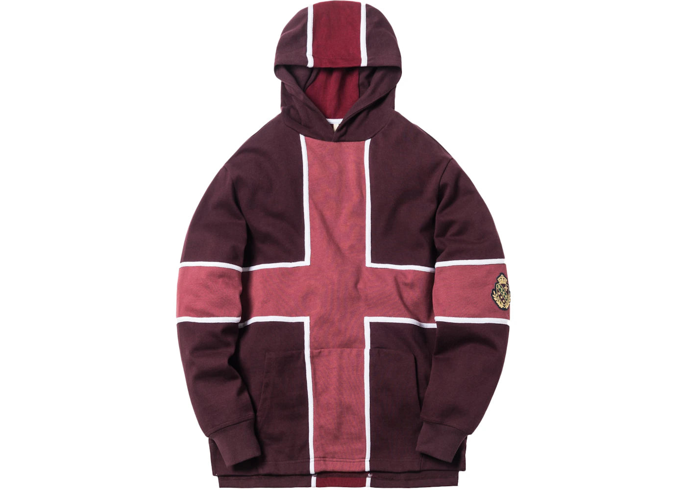 Kith Hooded Rugby Burgundy
