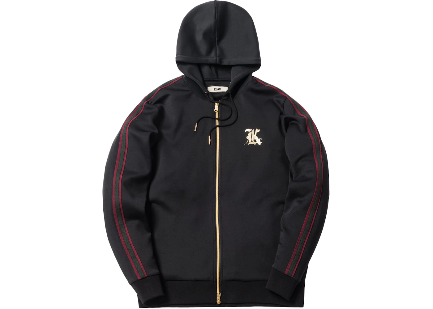 Kith Hooded Track Jacket Anthracite