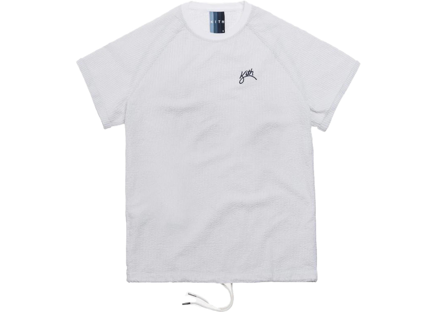 Kith Howard Seersucker Tee White