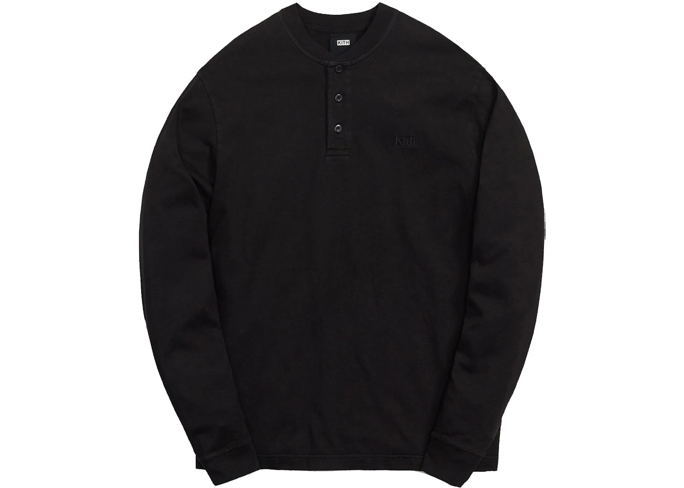 Kith Huntington L/S Tee Black