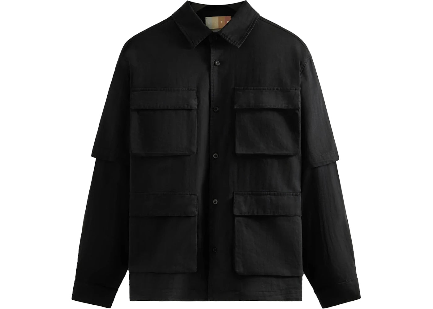 Kith Hyatt Double Sleeve Shirt Black