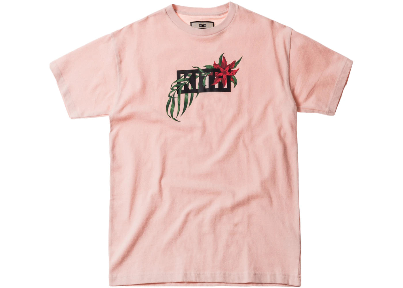 Kith In Bloom Classic Logo Tee Pink