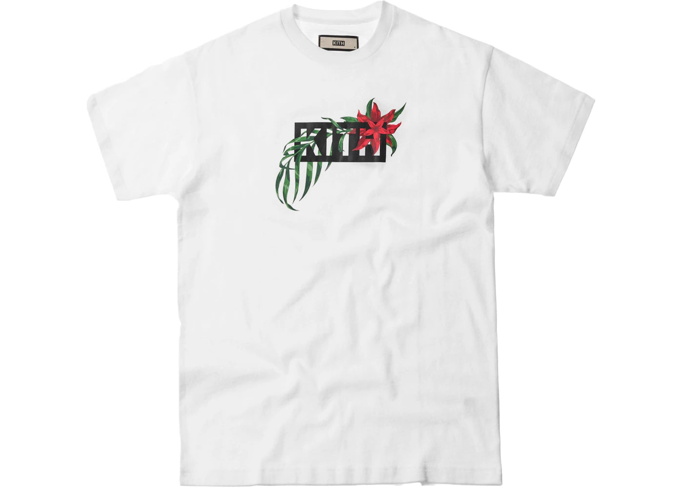 Kith In Bloom Classic Logo Tee White