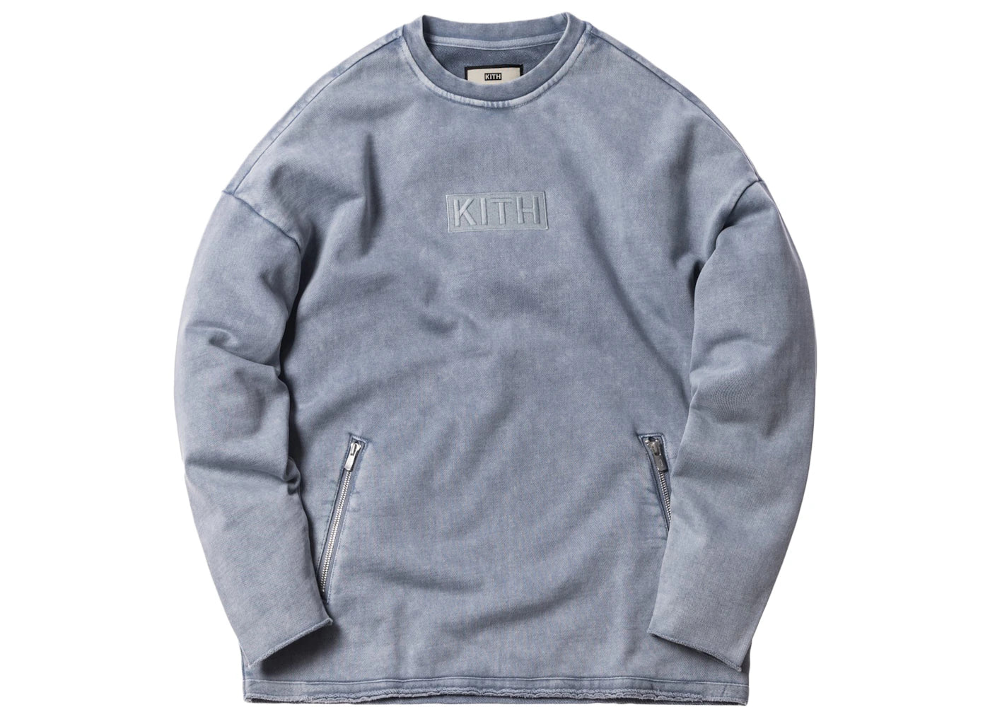 Kith Indigo Redfield Crewneck Light Indigo