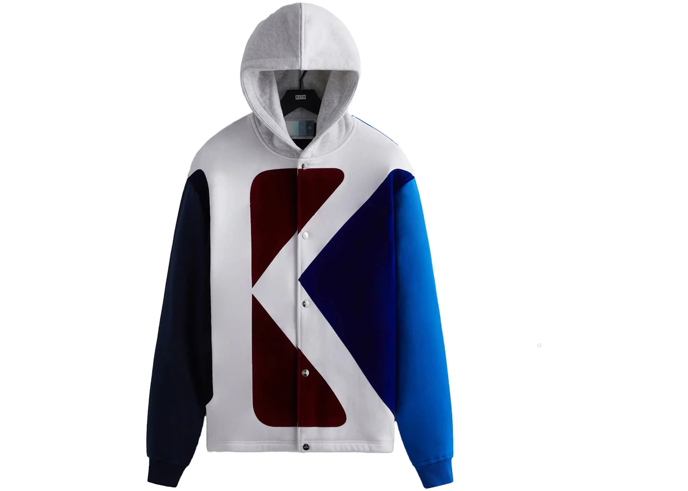 Kith Initial K Hooded Coaches Jacket Nocturnal