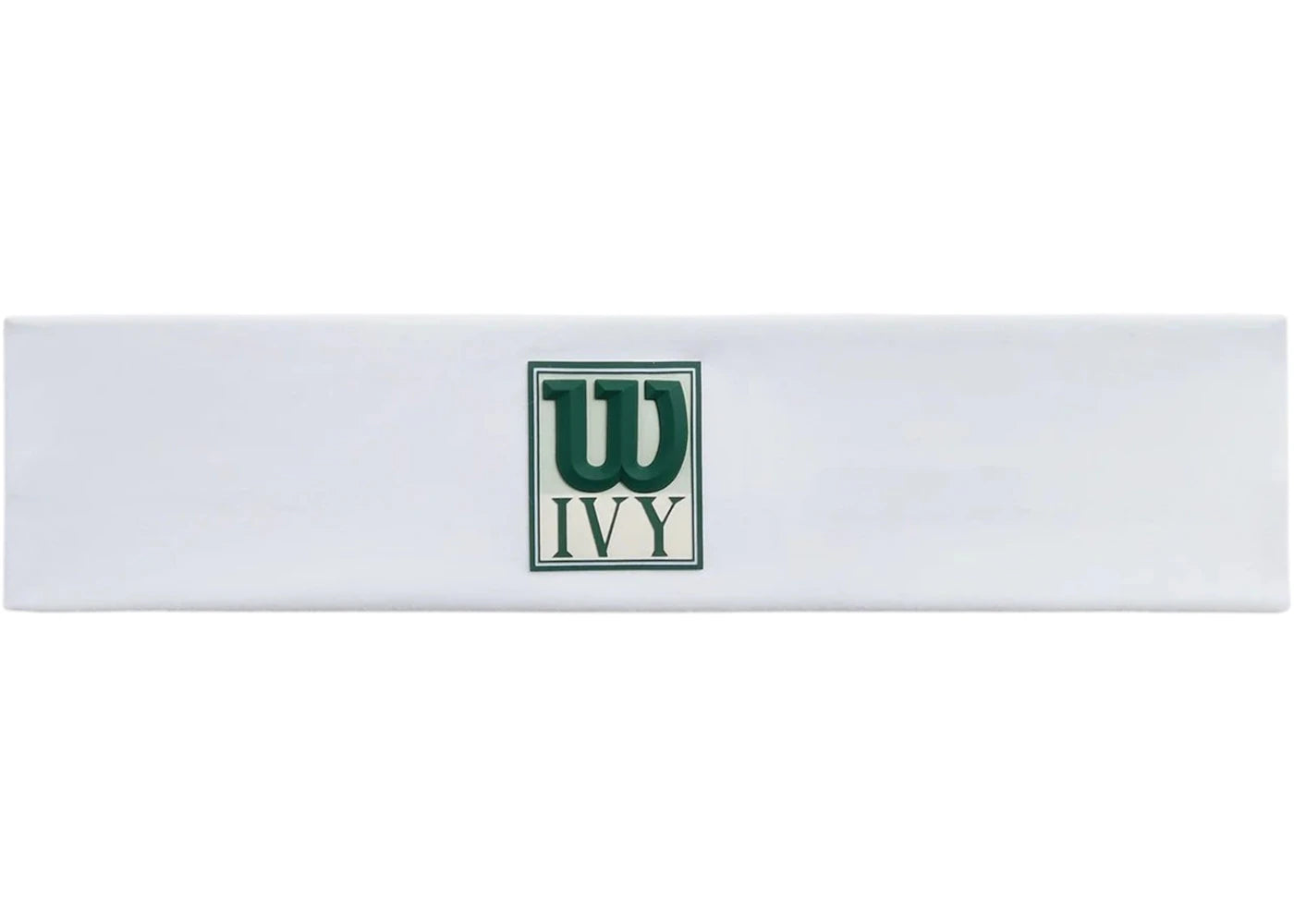 Kith Ivy Wilson Logo Wide Headband White