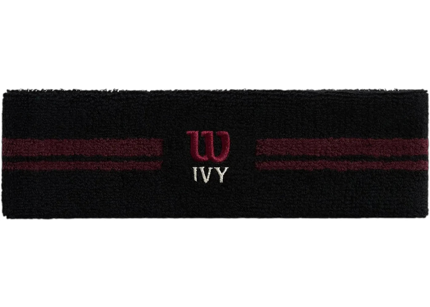 Kith Ivy Wilson Terry Stripe Headband Black