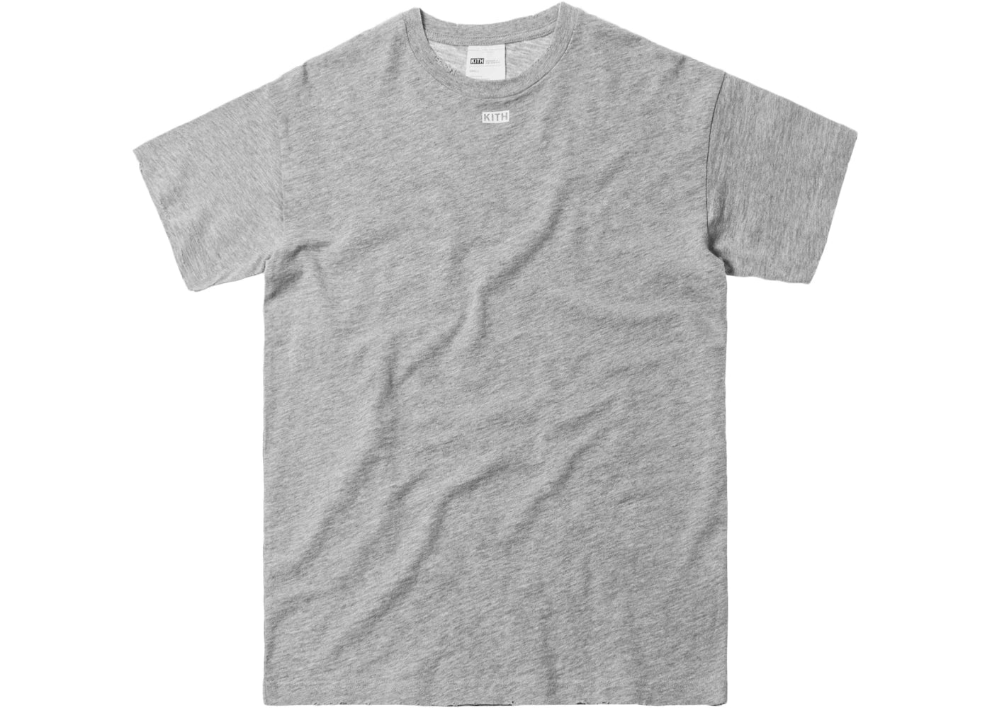 Kith JFK Classic Logo Tee Heather Grey