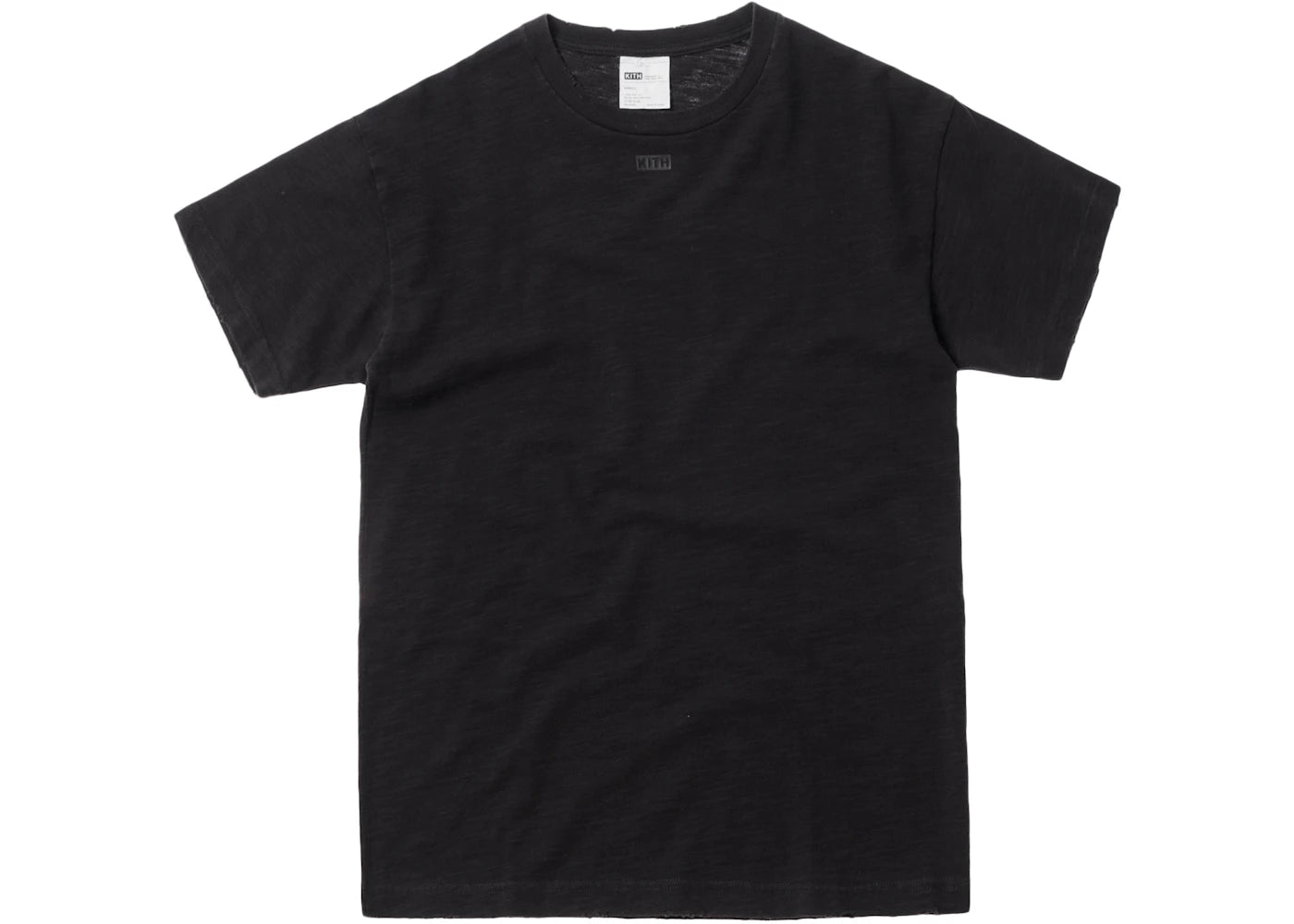 Kith JFK Classic Logo Tee Washed Black