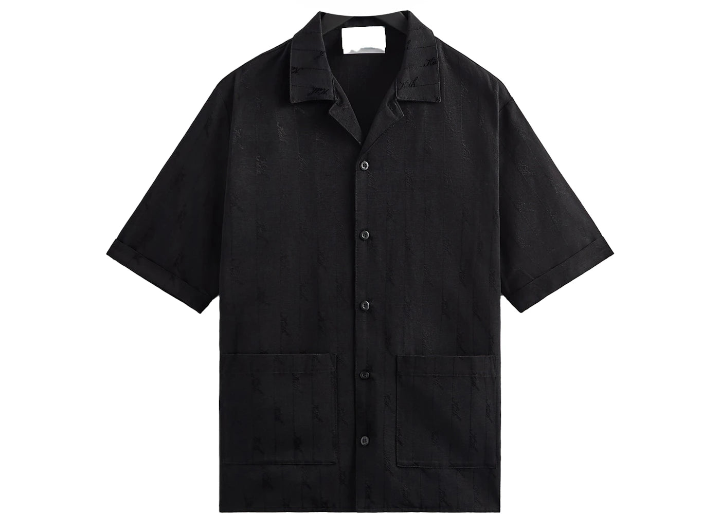 Kith Jacquard Faille Reade Shirt Black