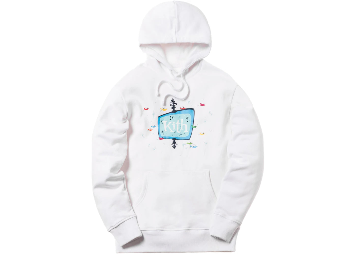 Kith Jetsons Drive In Hoodie White