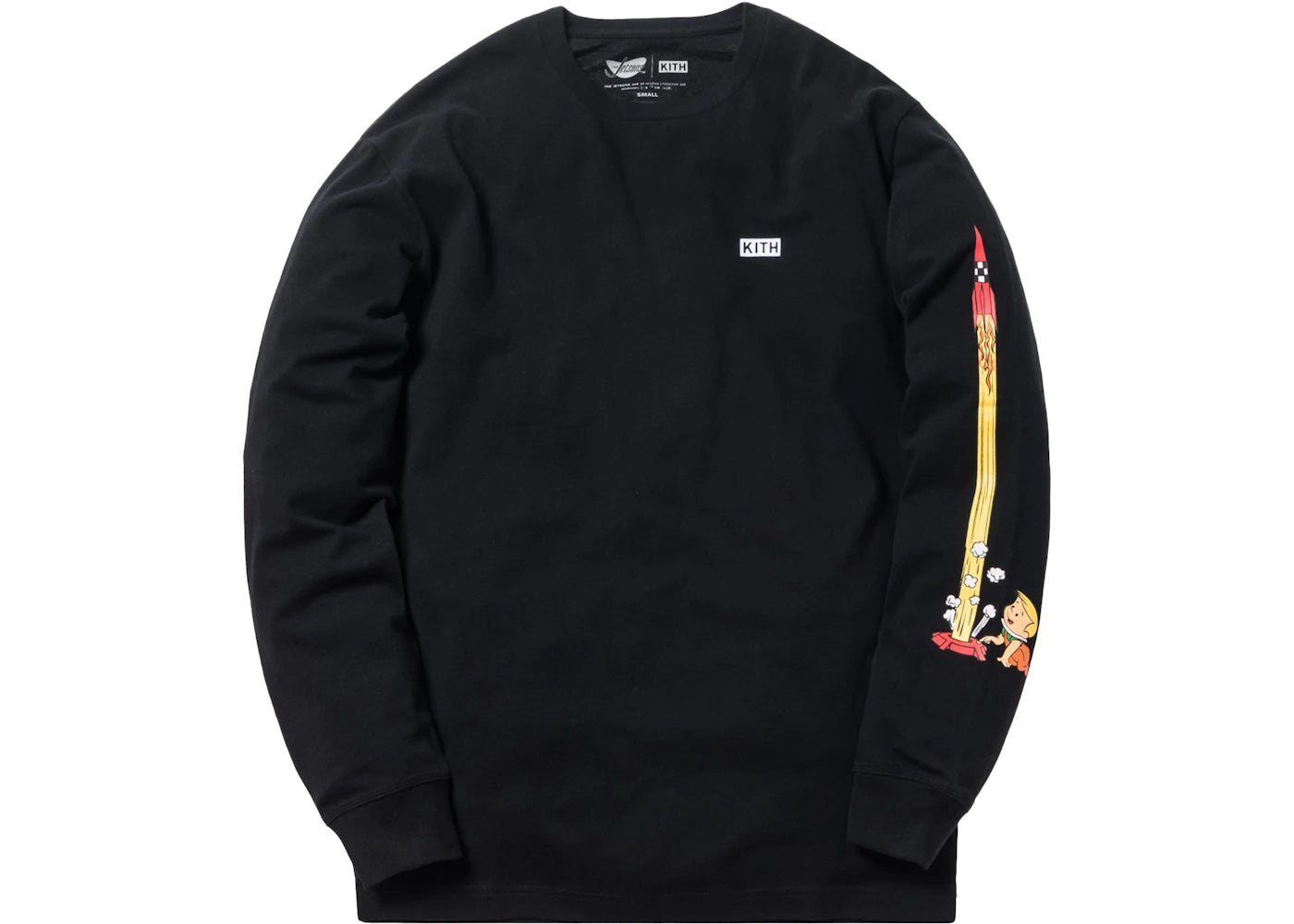 Kith Jetsons Rockets L/S Tee Black