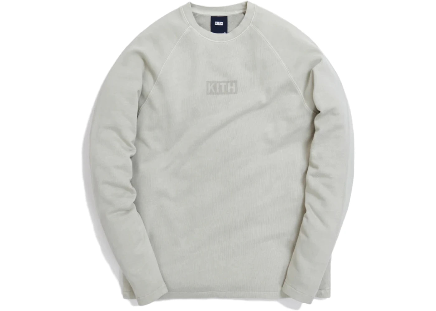 Kith Johnson Crystal Wash Baby Terry L/S Tee Oyster Mushroom