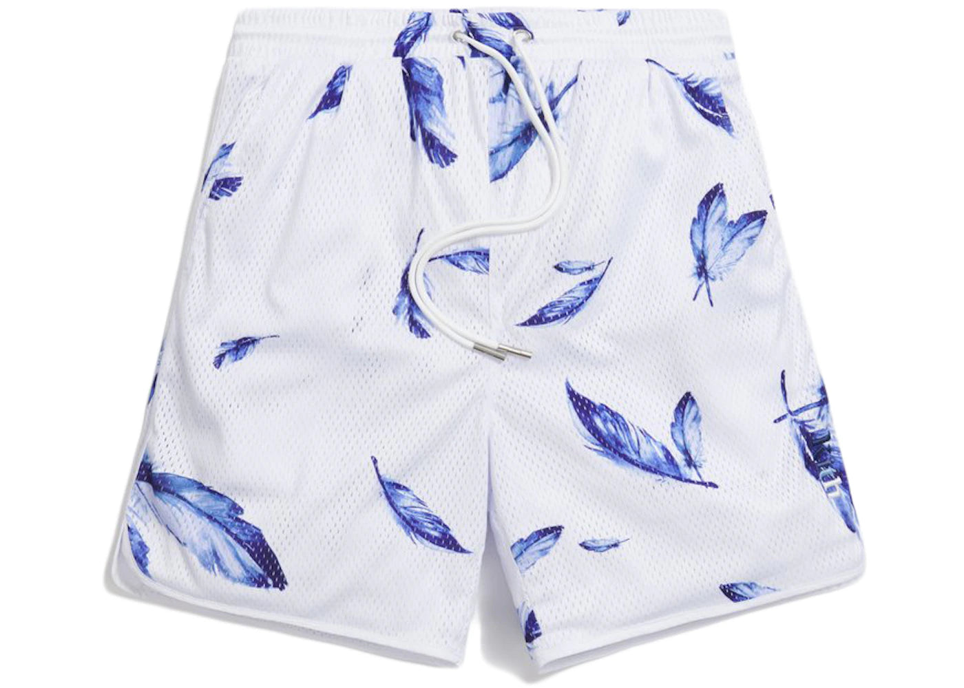 Kith Jordan Feather Print Mesh Short White