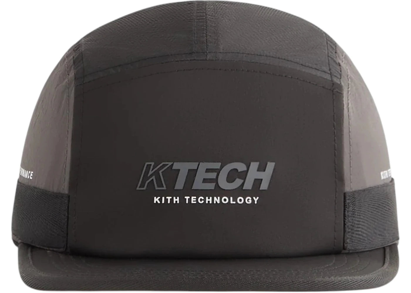 Kith K-Tech Ripstop Collapsible Griffey Camper Cap Black