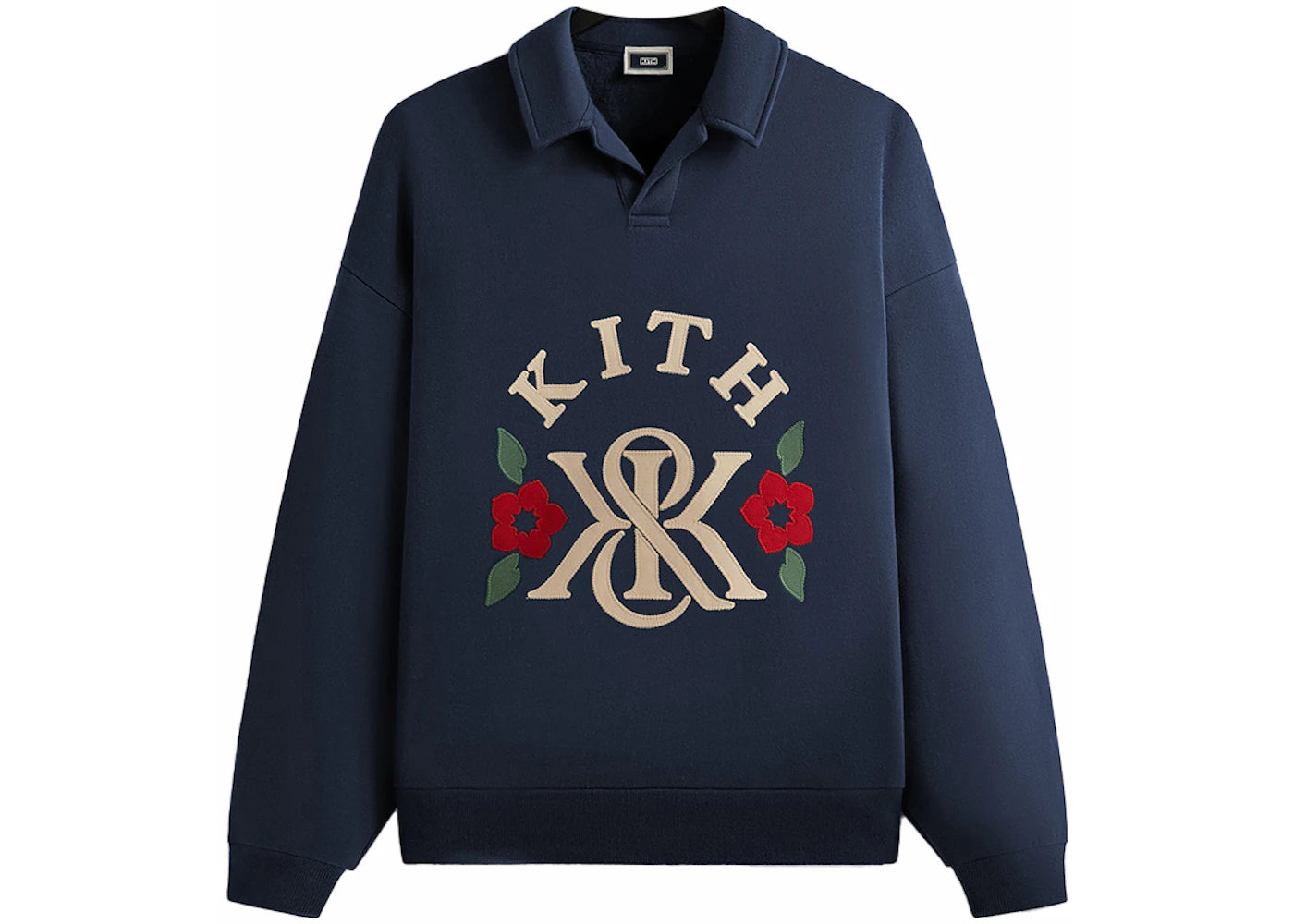 Kith K&K Applique Nelson Collared Rugby Nocturnal