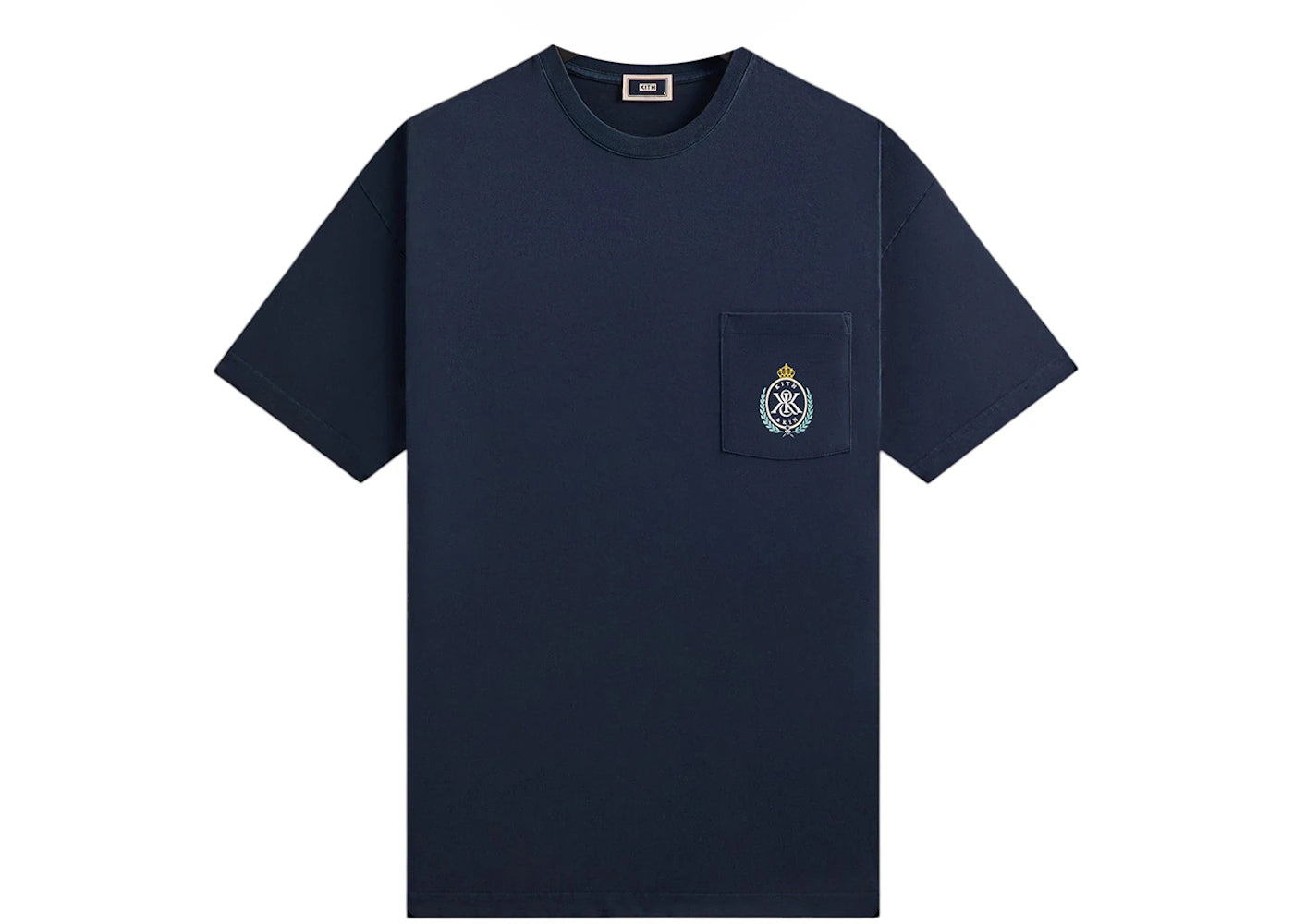Kith K&K Crest Pocket Tee Nocturnal