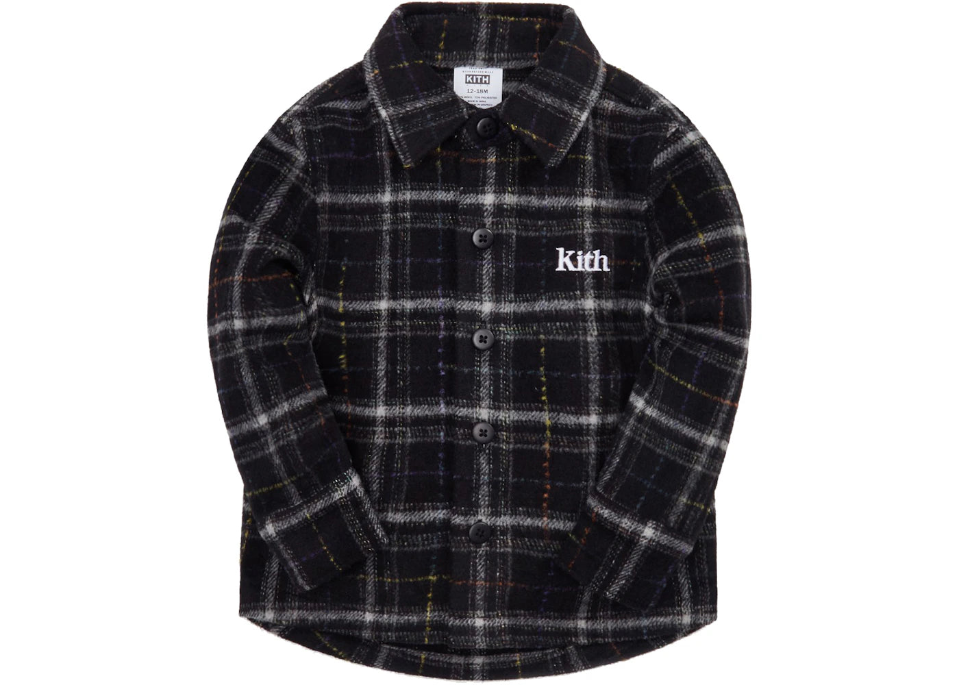 Kith Kids Baby Button Down Black
