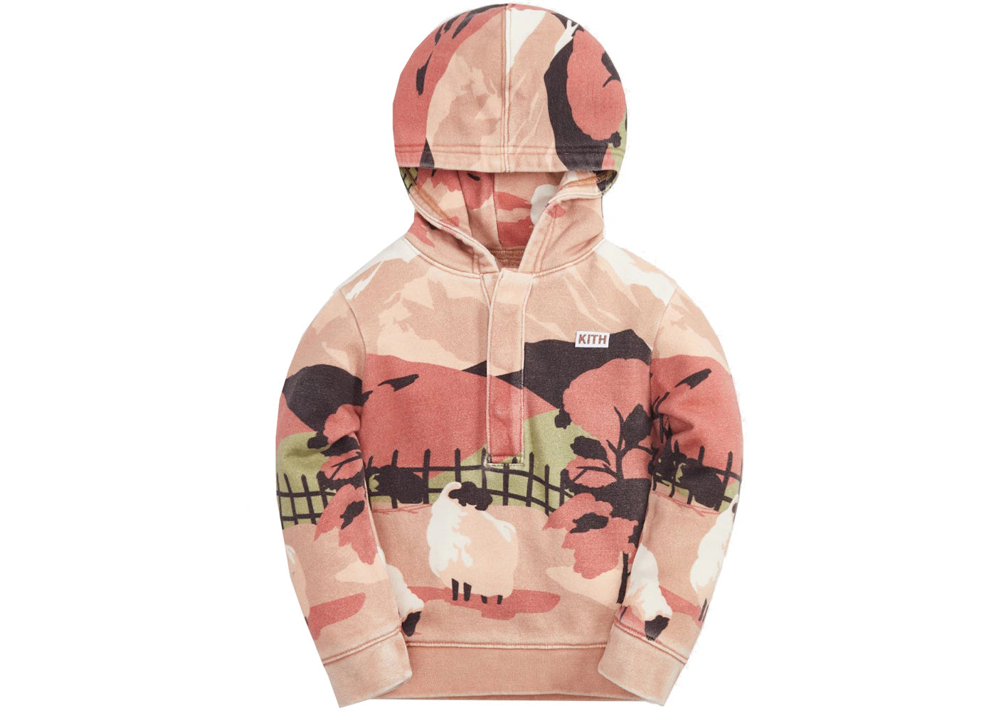 Kith Kids Baby Scenic AOP Williams Hoodie Bellini