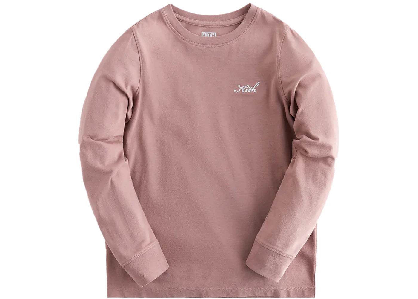 Kith Kids Classic Long Sleeve Tee Dusty Mauve
