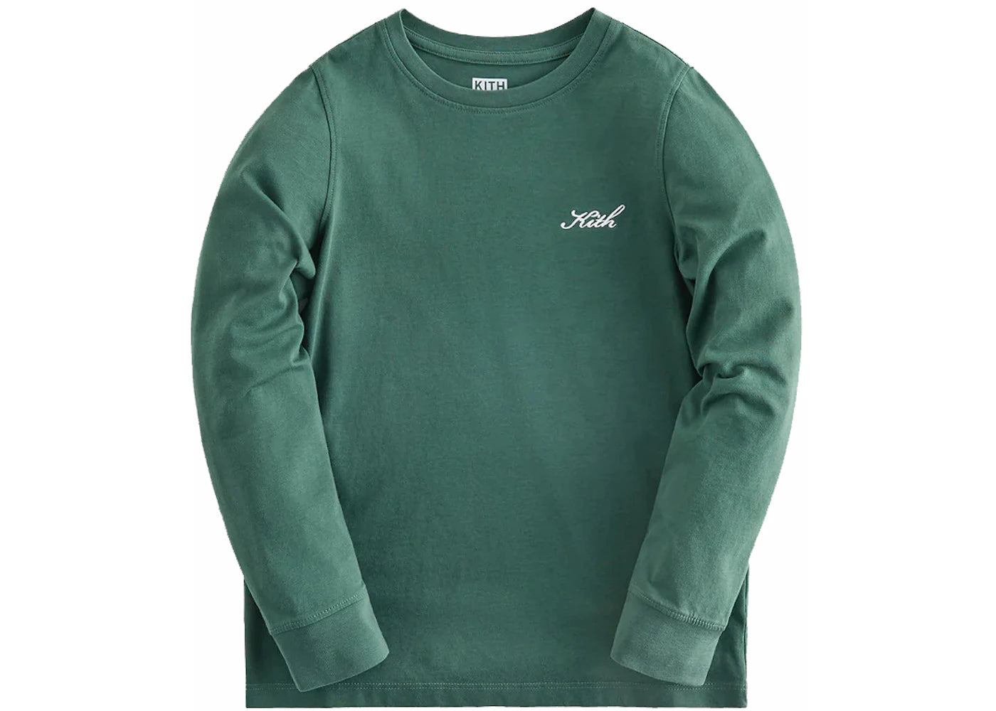 Kith Kids Classic Long Sleeve Tee Jungle Green