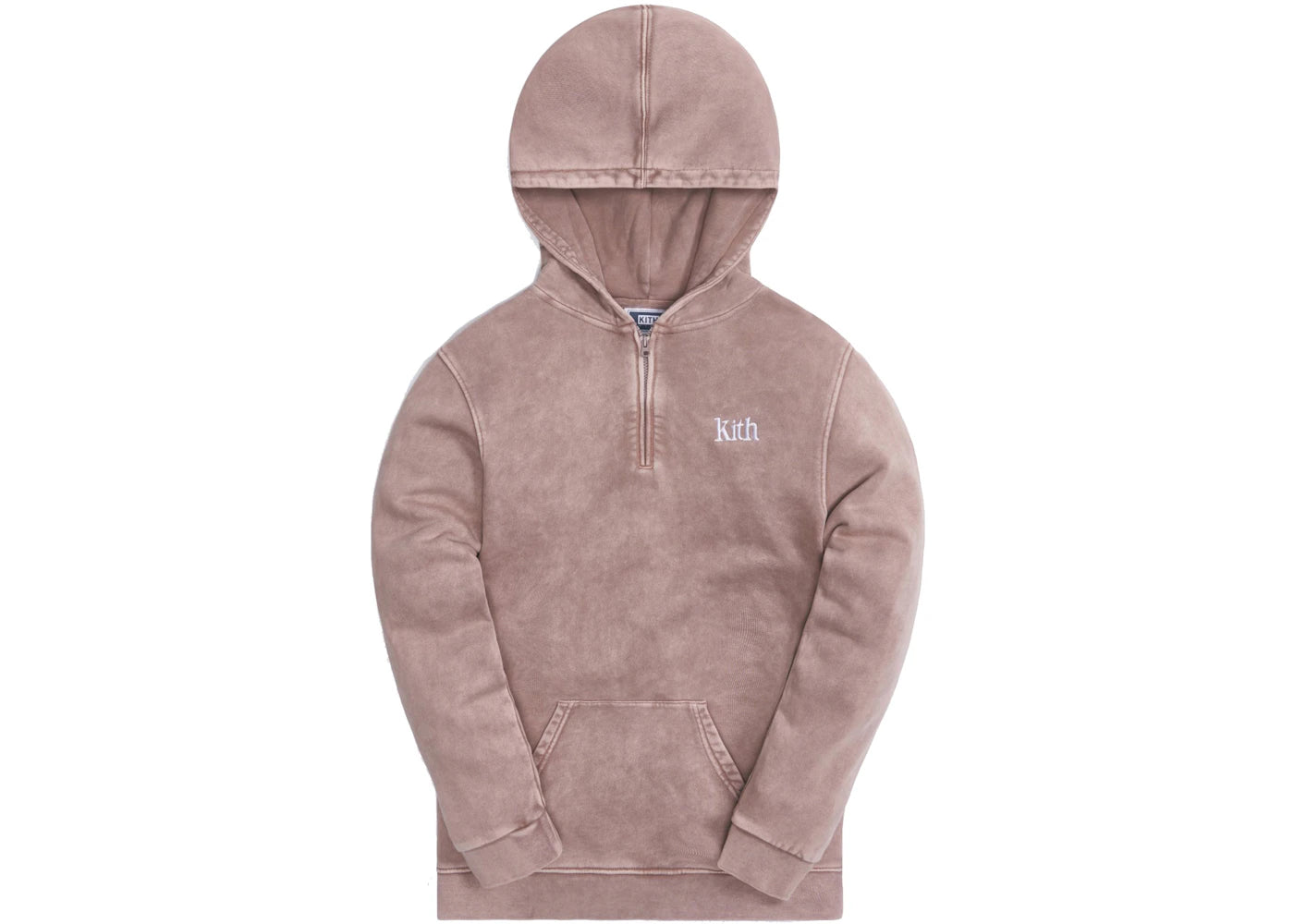 Kith Kids Classic Serif Harrison Hoodie Dusty Mauve