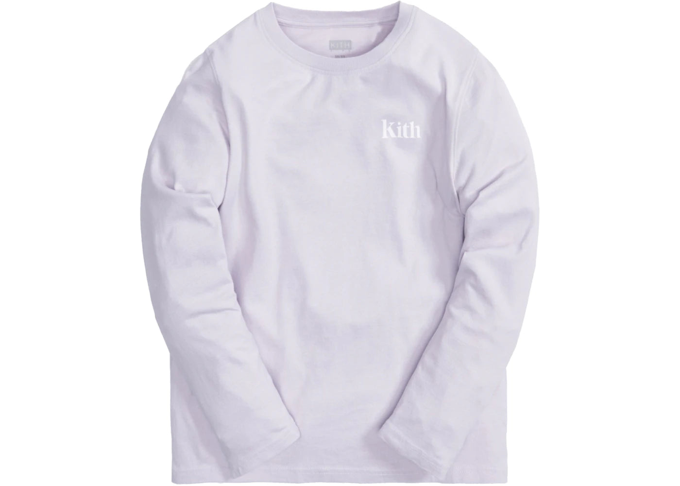 Kith Kids Classic Serif L/S Tee Lavender