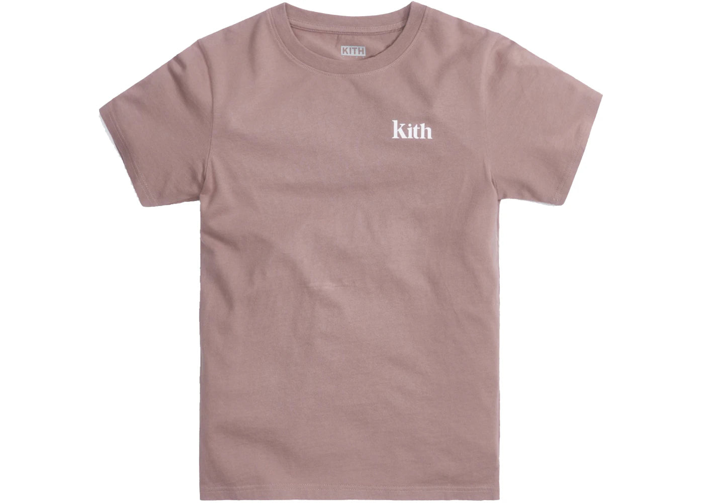 Kith Kids Classic Serif Tee Dusty Mauve
