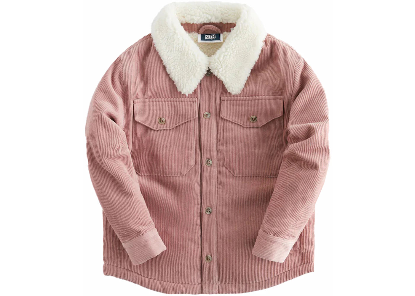 Kith Kids Classics Corduroy Shacket Dusty Mauve