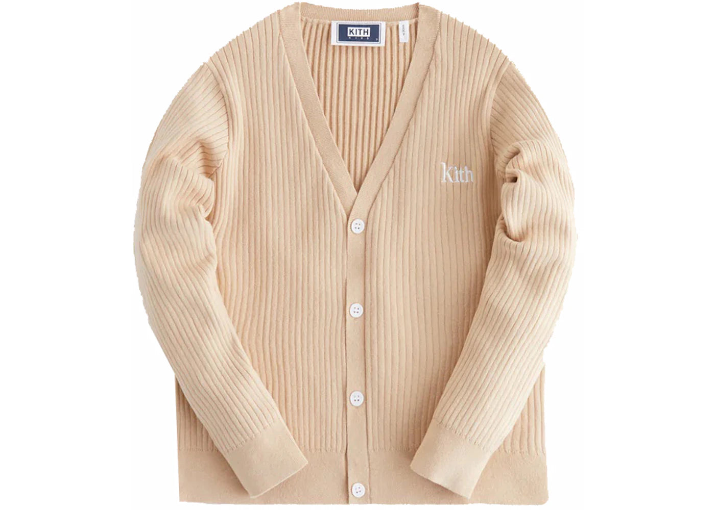 Kith Kids Knit Rib Cardigan Birch