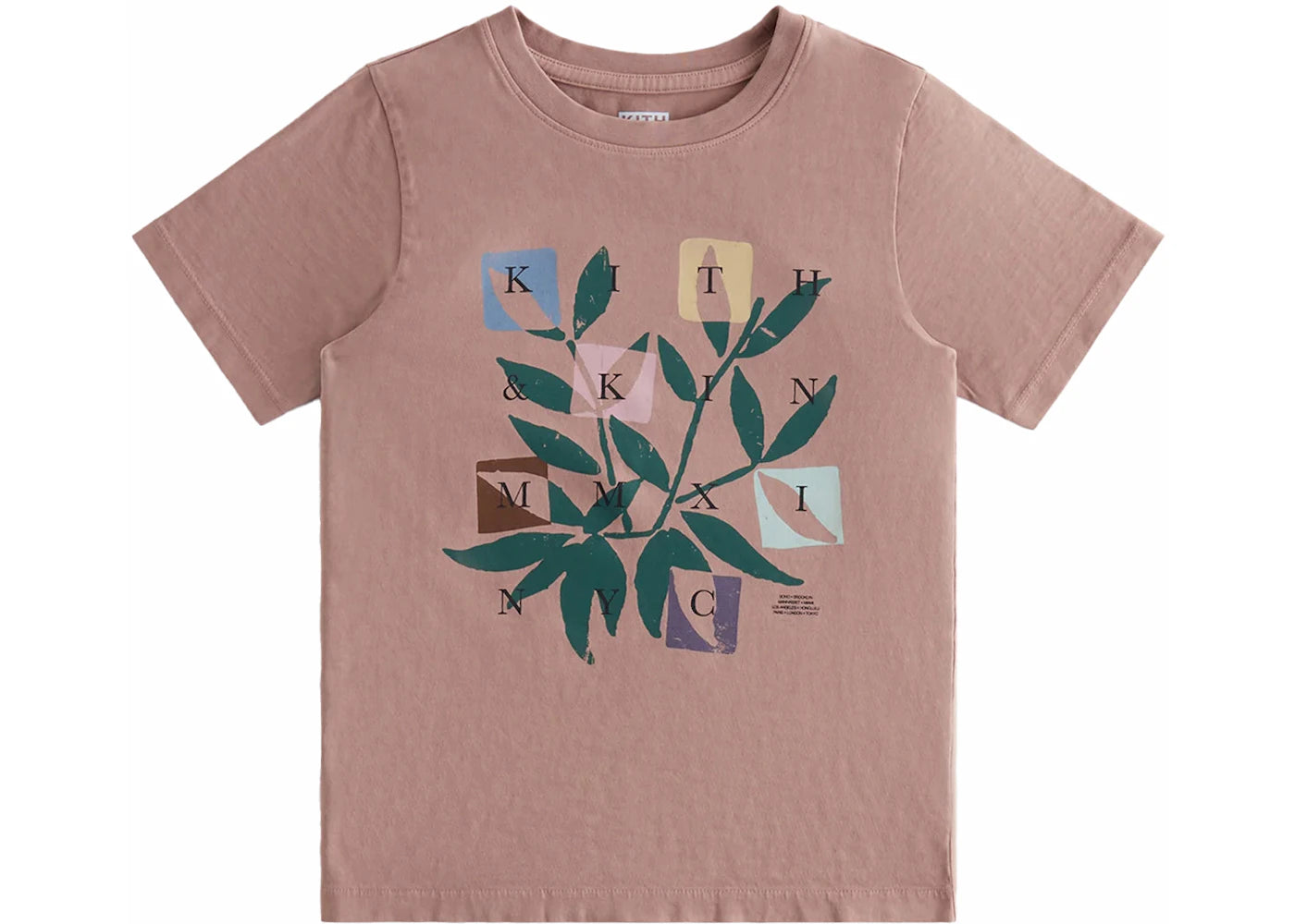 Kith Kids MMXI Vintage Tee Dusty Mauve