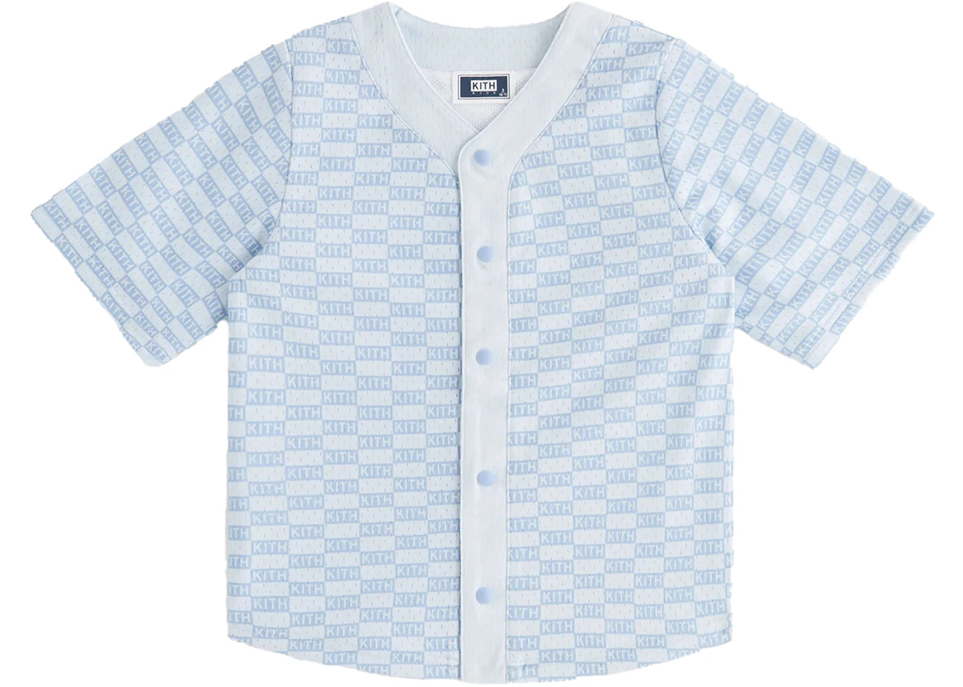 Kith Kids Mesh Baseball Shirt Angelite