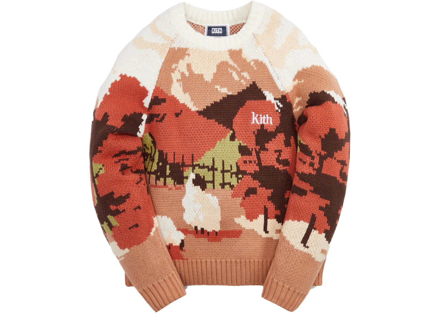 Kith Kids Novelty Jacquard Sweater Bellini