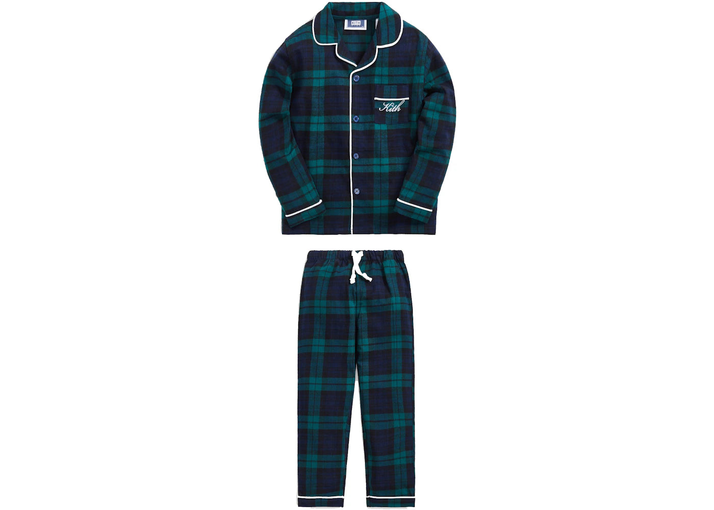 Kith Kids Pajama Set Blackwatch