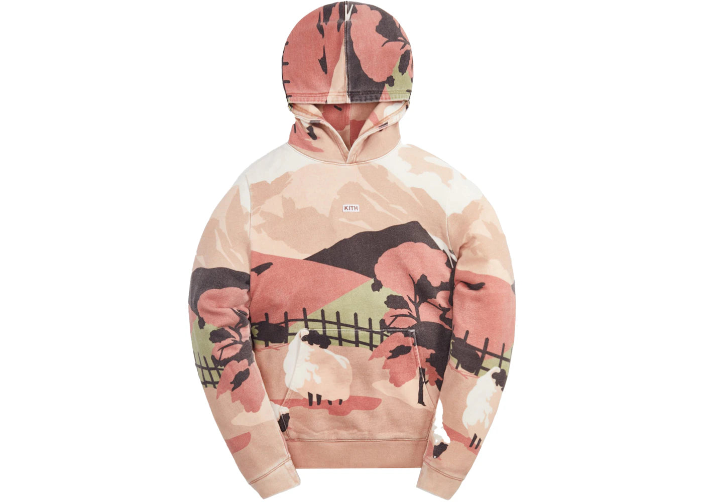 Kith Kids Scenic AOP Williams Hoodie Bellini