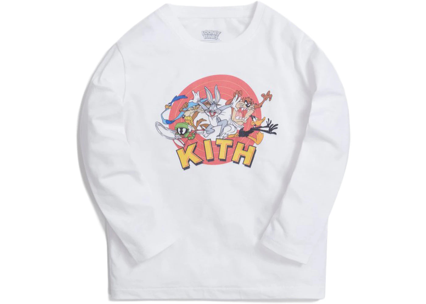 Kith Kids x Looney Tunes L/S Tee White