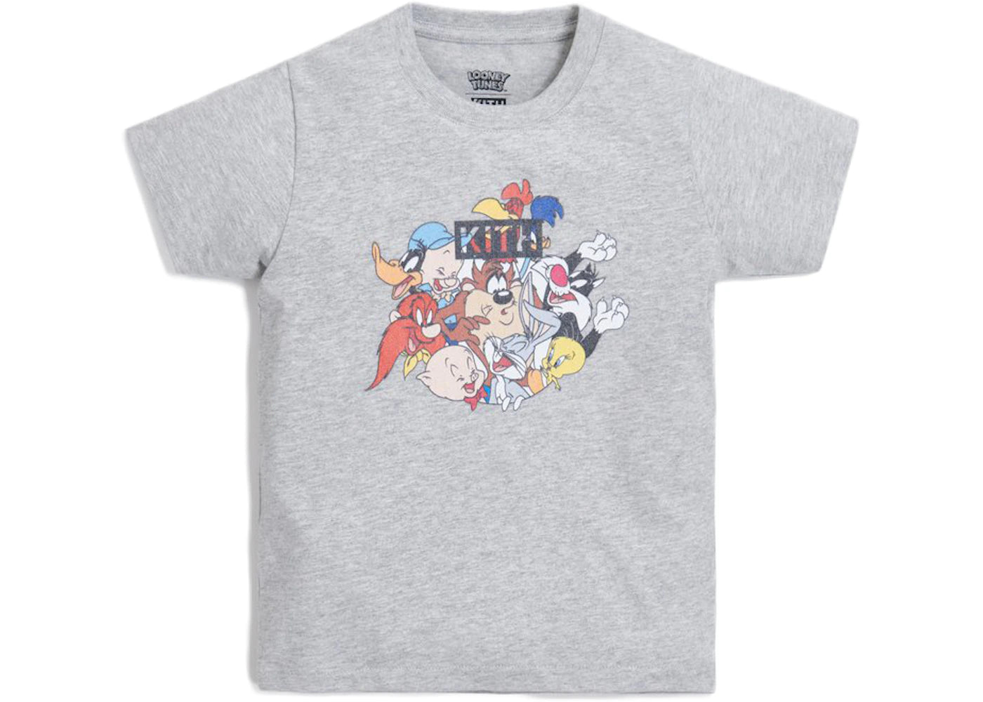 Kith Kids x Looney Tunes Tee Grey