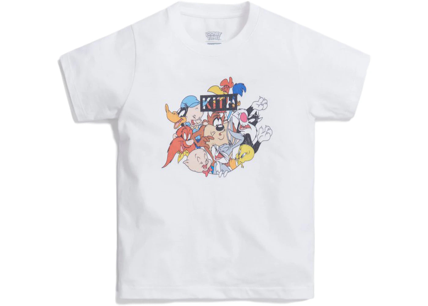 Kith Kids x Looney Tunes Tee White