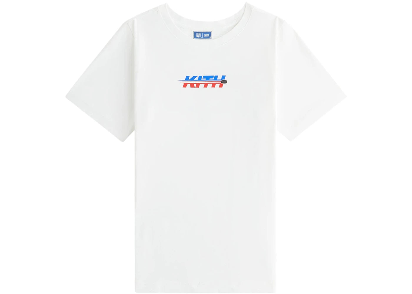 Kith Kids x New York Rangers Hat Trick Rink Tee White