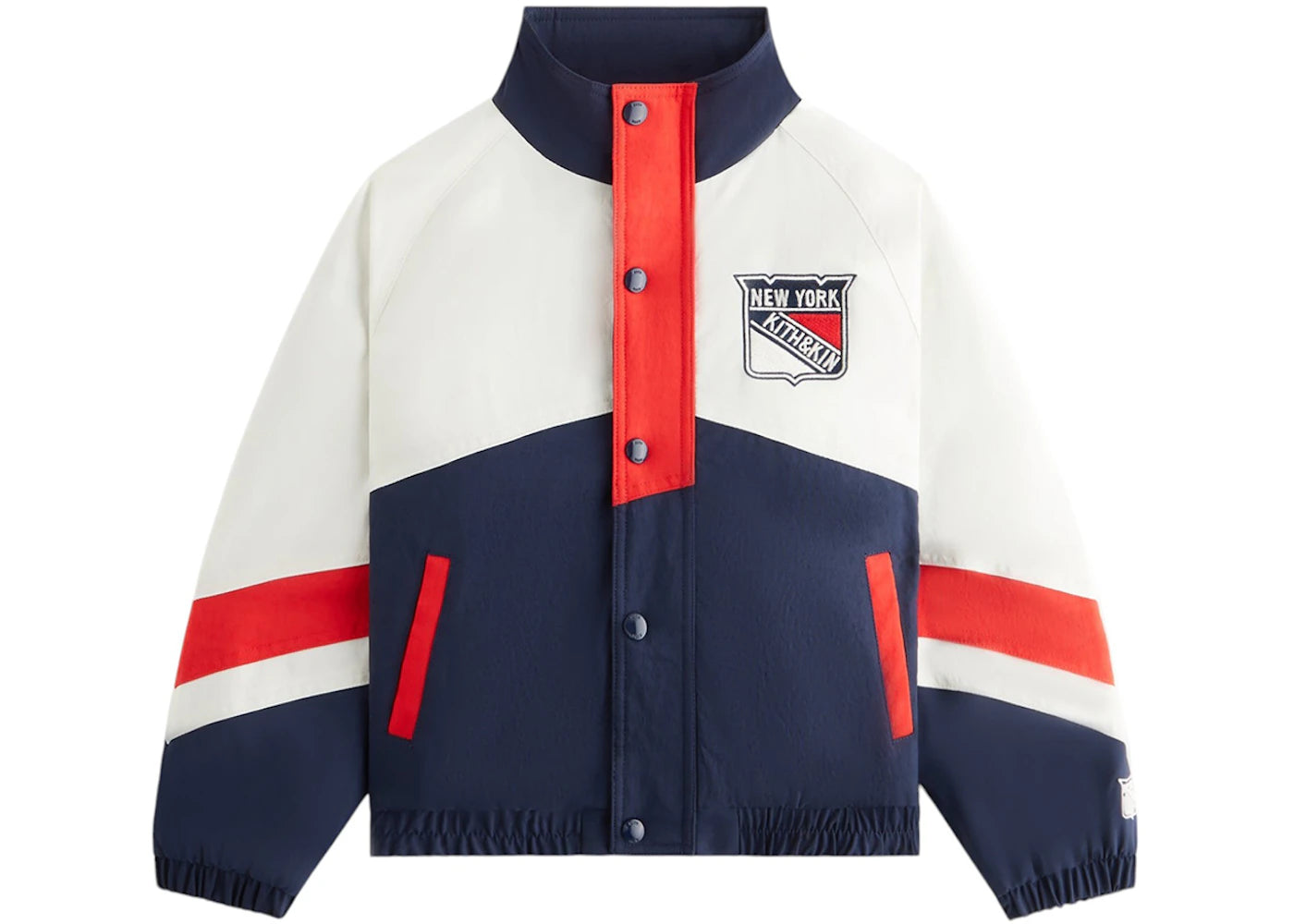 Kith Kids x New York Rangers Nylon Padded Jacket Nocturnal