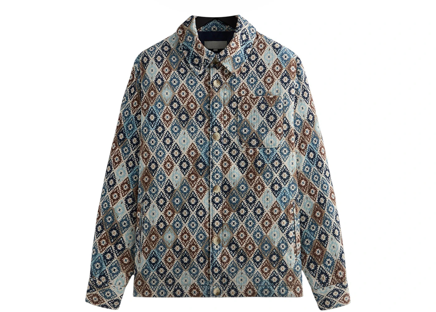 Kith Kilim Mosaic Brixton Puffed Shirt Jacket Muslin