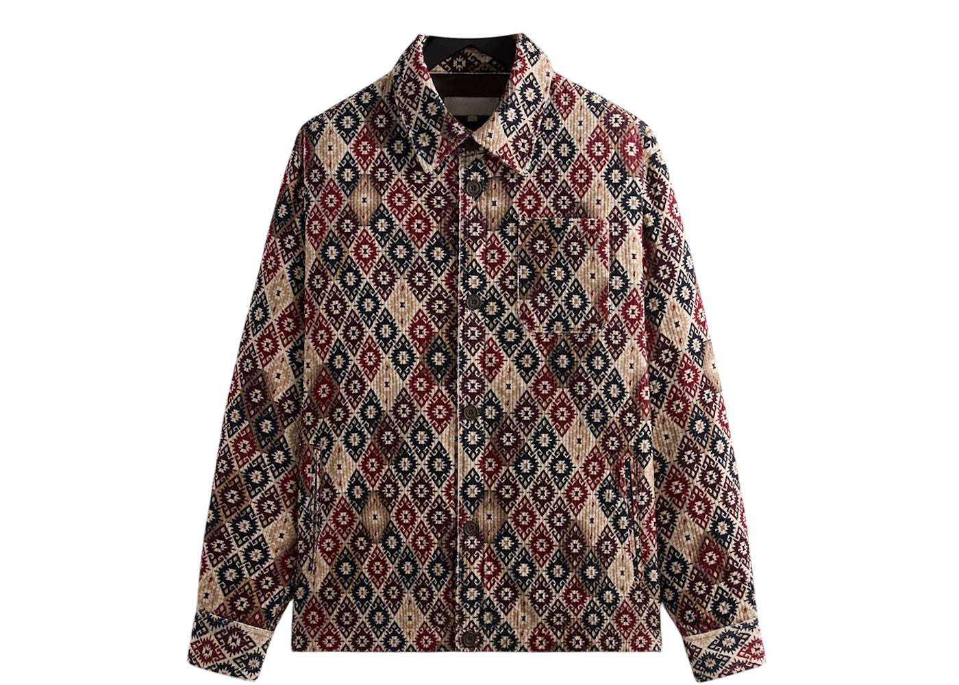 Kith Kilim Mosaic Brixton Puffed Shirt Jacket Waffle